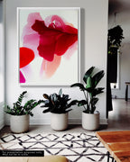 Botanical Wall Art Prints Abstract Floral Plant Watercolor Paper & Canvas | Bloom 6