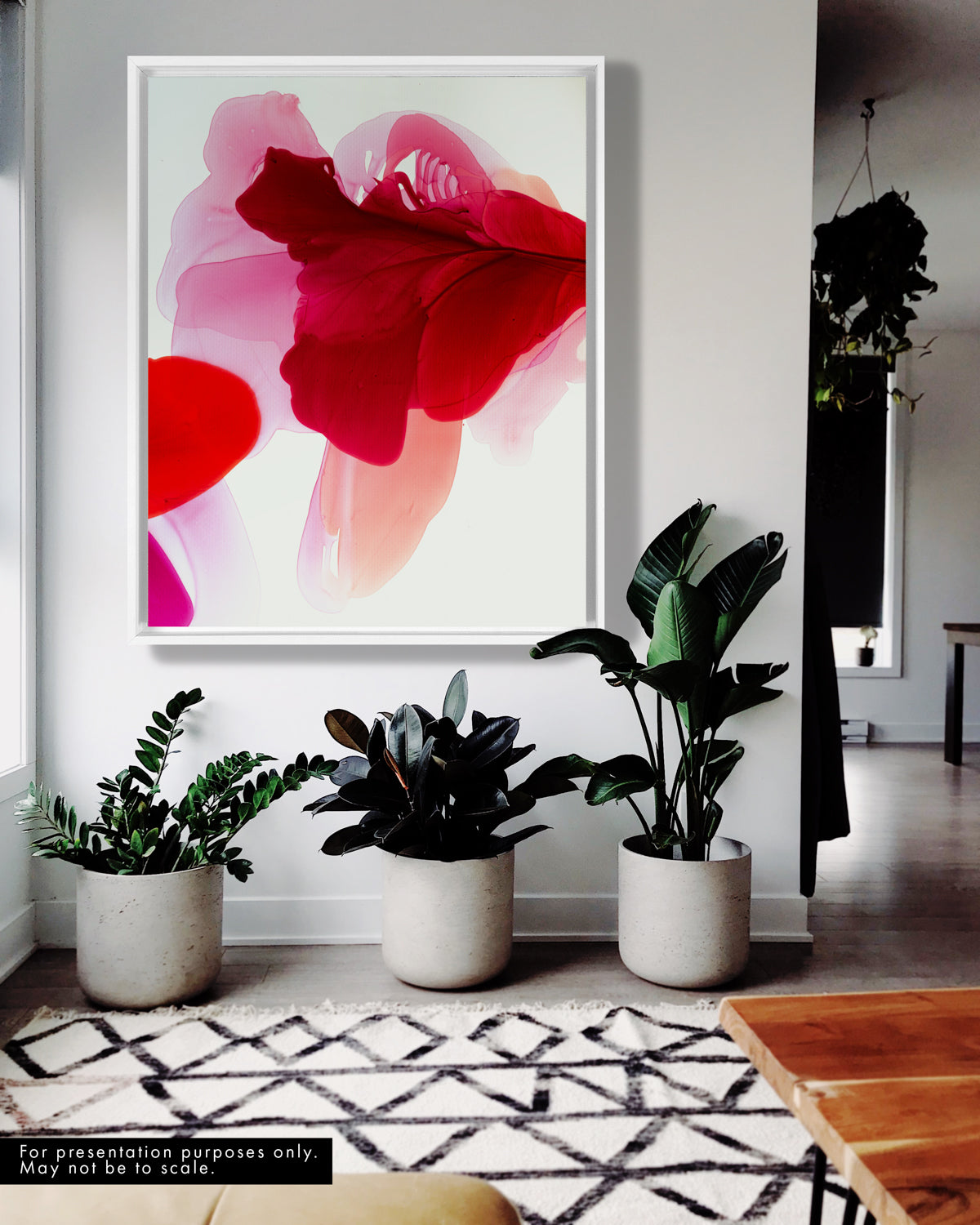 Botanical Wall Art Prints Abstract Floral Plant Watercolor Paper & Canvas | Bloom 6