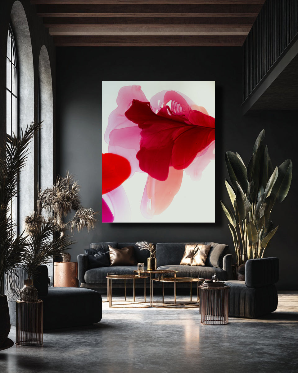 Botanical Wall Art Prints Abstract Floral Plant Watercolor Paper & Canvas | Bloom 6