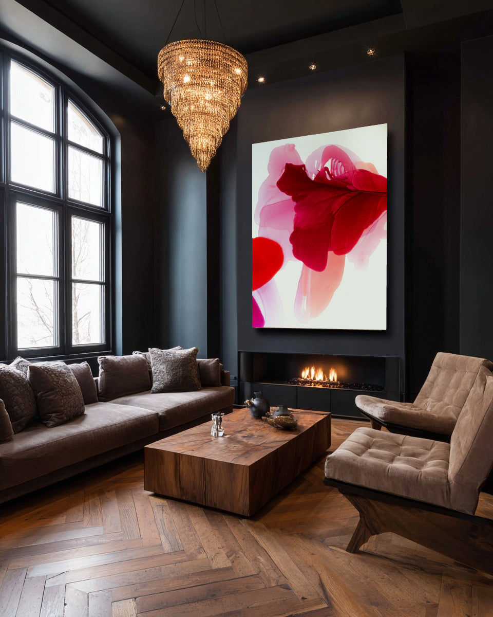 Botanical Wall Art Prints Abstract Floral Plant Watercolor Paper & Canvas | Bloom 6