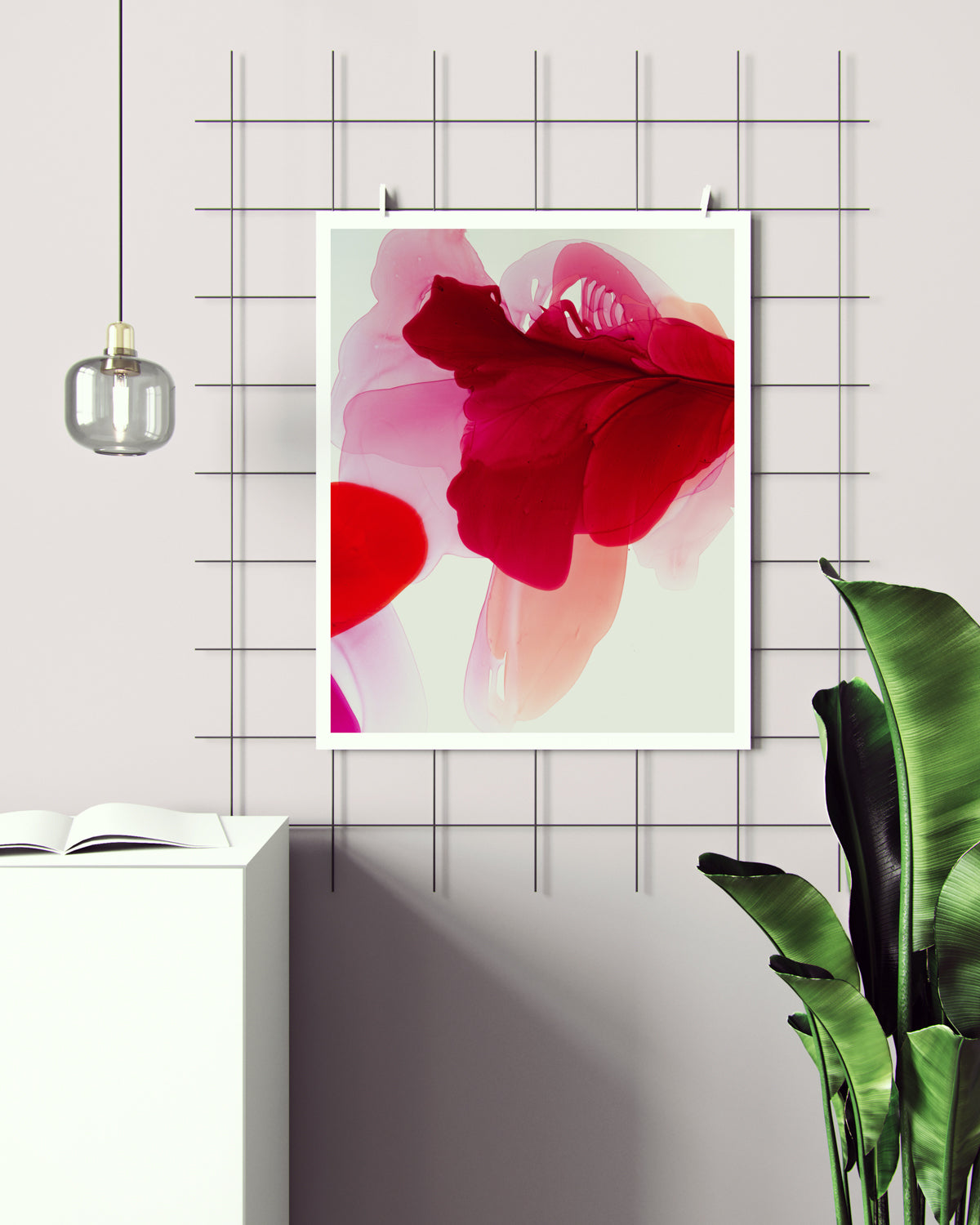 Botanical Wall Art Prints Abstract Floral Plant Watercolor Paper & Canvas | Bloom 6