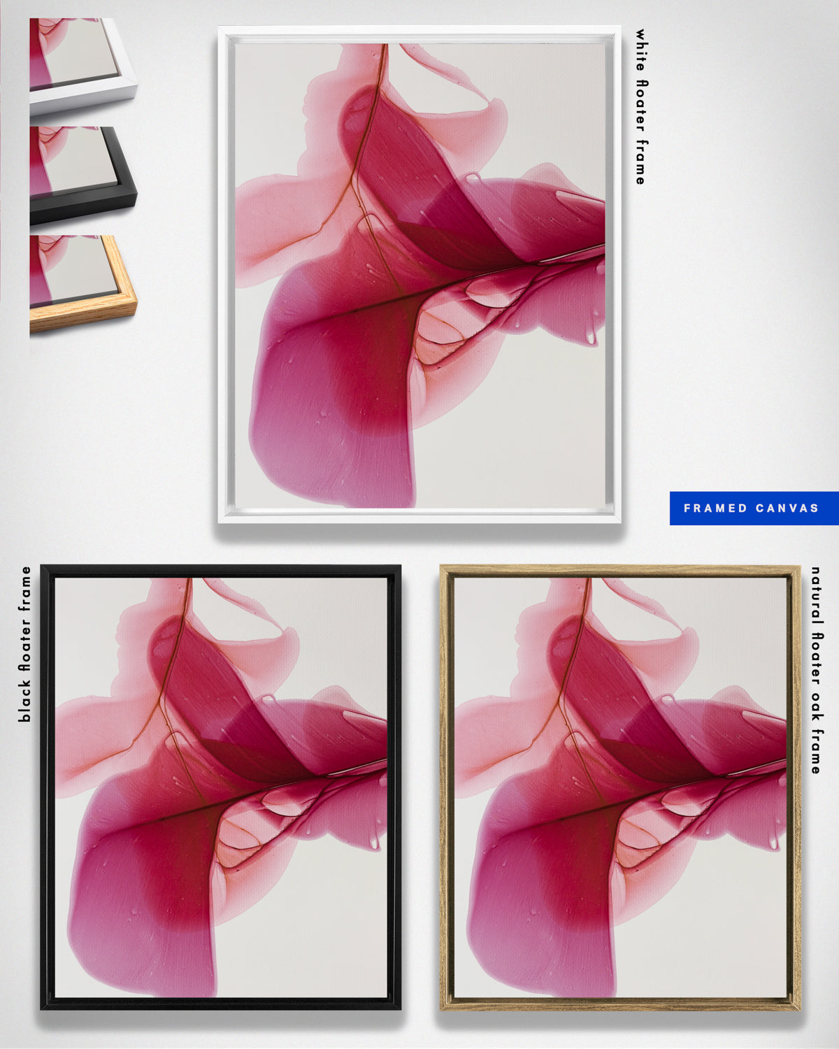 Botanical Wall Art Prints Abstract Floral Plant Watercolor Paper & Canvas | Burgë