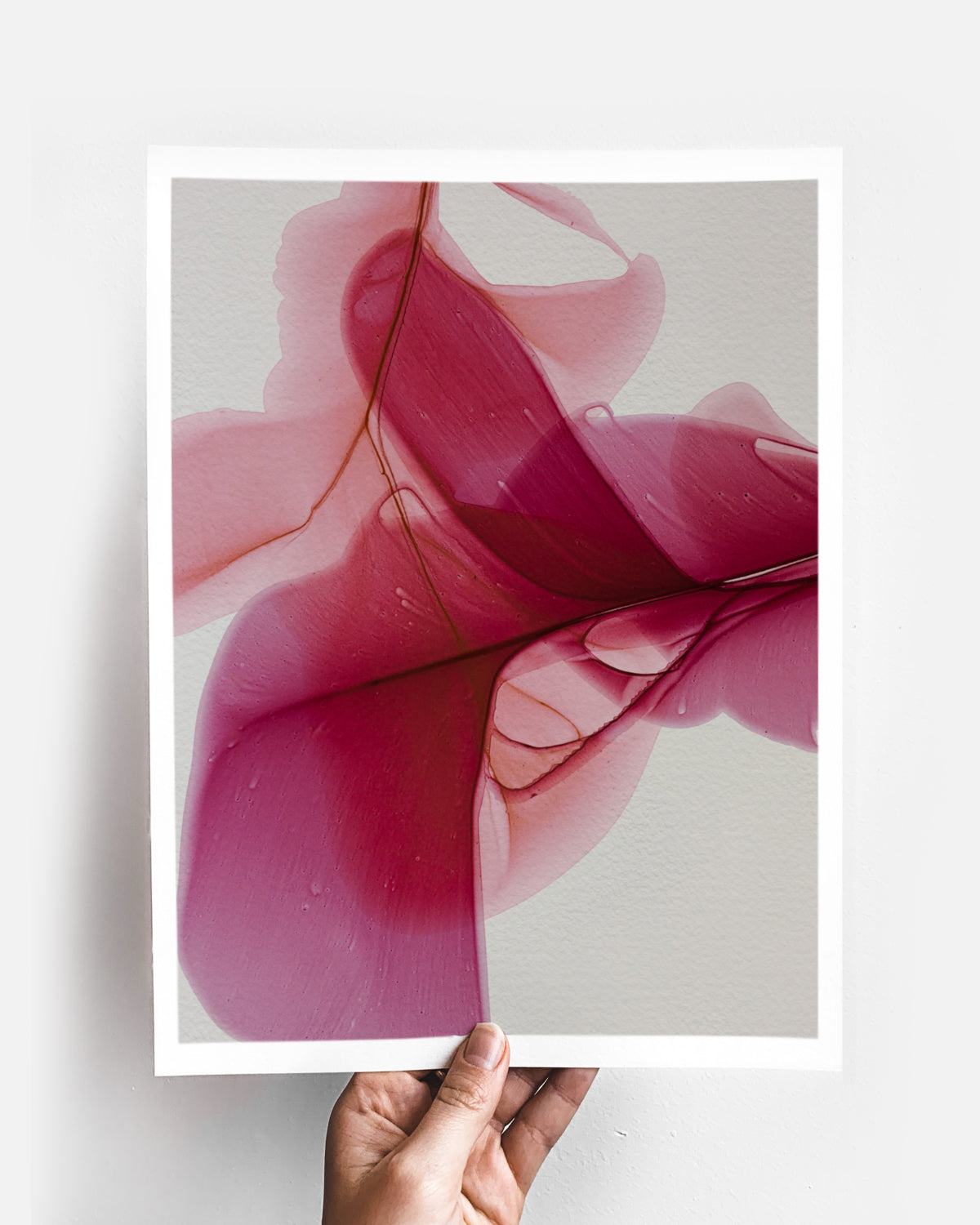 Botanical Wall Art Prints Abstract Floral Plant Watercolor Paper & Canvas | Burgë