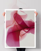 Botanical Wall Art Prints Abstract Floral Plant Watercolor Paper & Canvas | Burgë