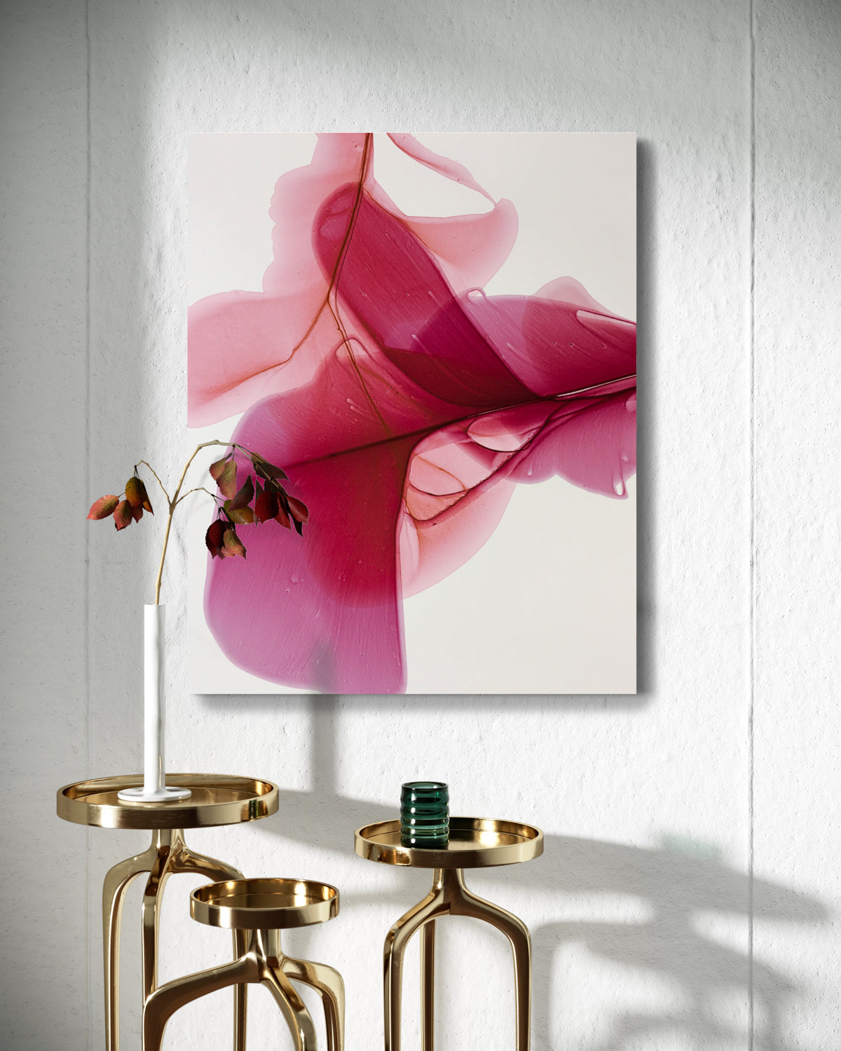 Botanical Wall Art Prints Abstract Floral Plant Watercolor Paper & Canvas | Burgë