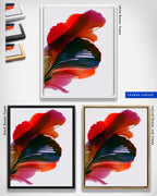 Botanical Wall Art Prints Abstract Floral Plant Watercolor Paper & Canvas | Poska