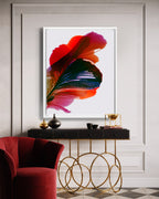 Botanical Wall Art Prints Abstract Floral Plant Watercolor Paper & Canvas | Poska