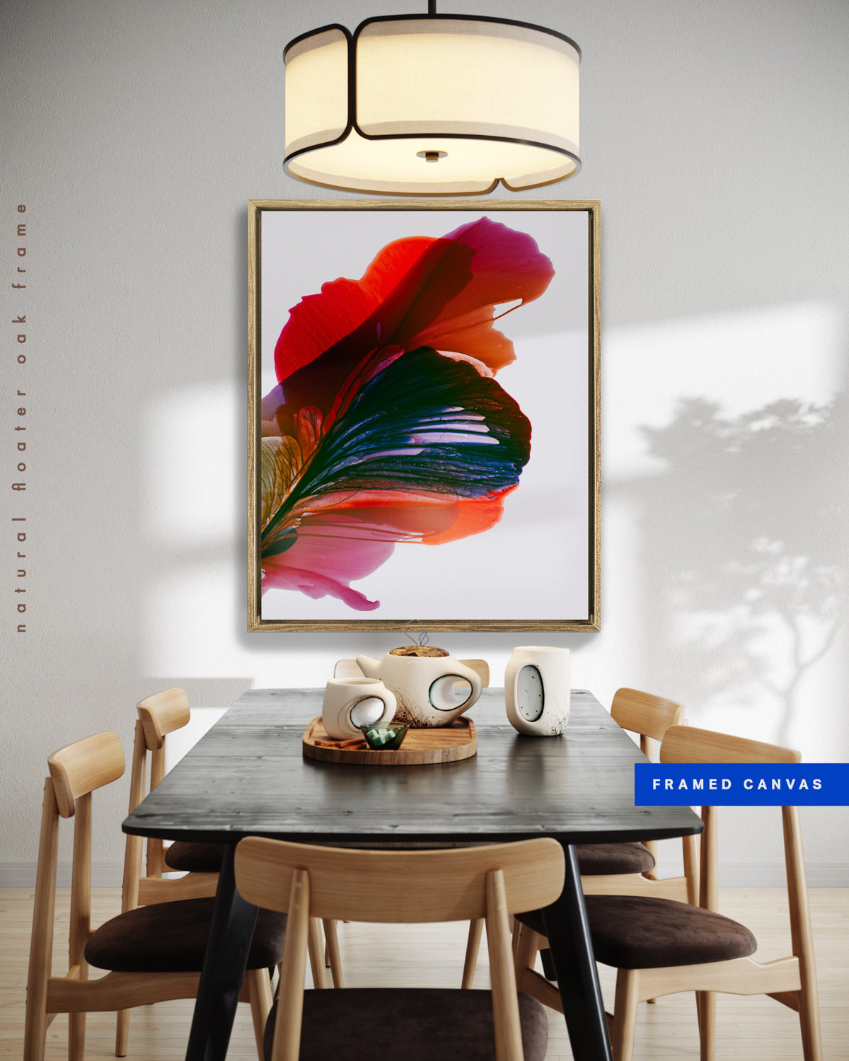 Botanical Wall Art Prints Abstract Floral Plant Watercolor Paper & Canvas | Poska