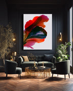 Botanical Wall Art Prints Abstract Floral Plant Watercolor Paper & Canvas | Poska