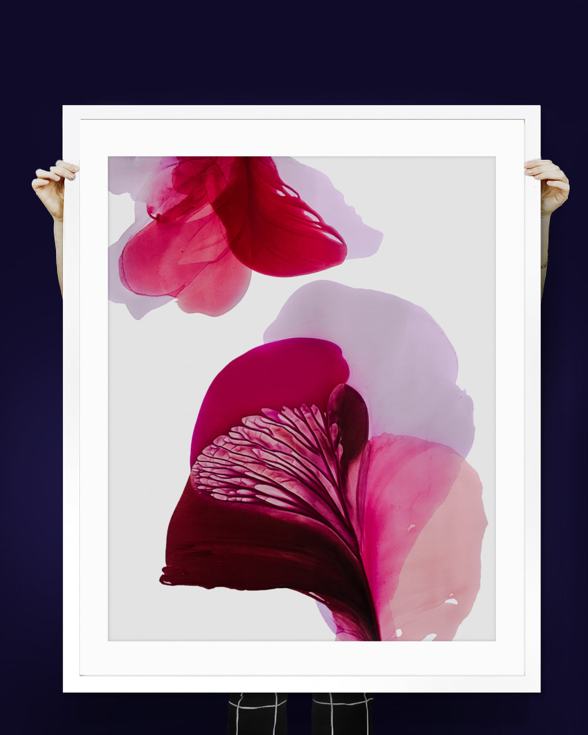 Botanical Wall Art Prints Abstract Floral Plant Watercolor Paper & Canvas | Bloom 9