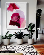 Botanical Wall Art Prints Abstract Floral Plant Watercolor Paper & Canvas | Bloom 9