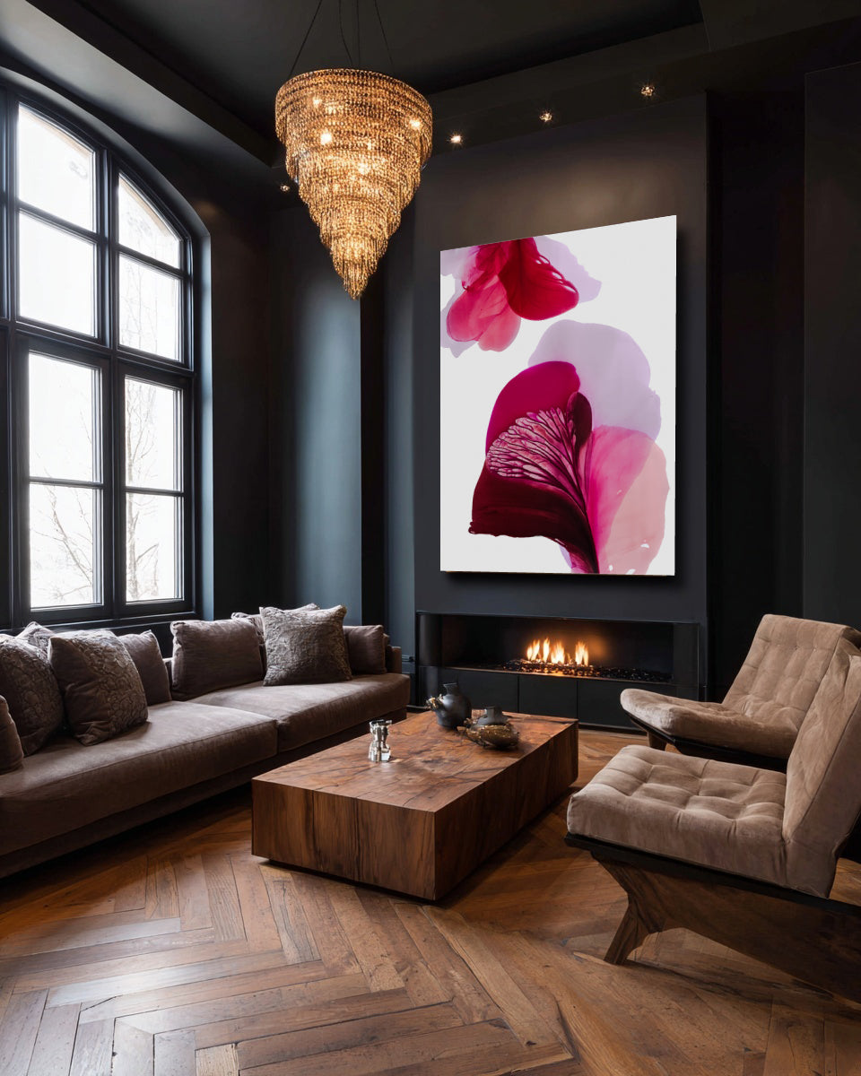 Botanical Wall Art Prints Abstract Floral Plant Watercolor Paper & Canvas | Bloom 9