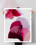 Botanical Wall Art Prints Abstract Floral Plant Watercolor Paper & Canvas | Bloom 9