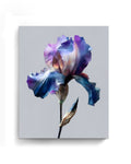 Botanical Wall Art Prints Abstract Flora Plant Watercolor Paper & Canvas | Iris 2