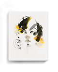 Portrait Wall Art Prints Loose Watercolor Face Paper & Canvas | Esa