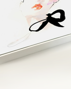 Portrait Wall Art Prints Loose Watercolor Face Paper & Canvas | Mola