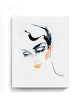 Portrait Wall Art Prints Loose Watercolor Face Paper & Canvas | Posa