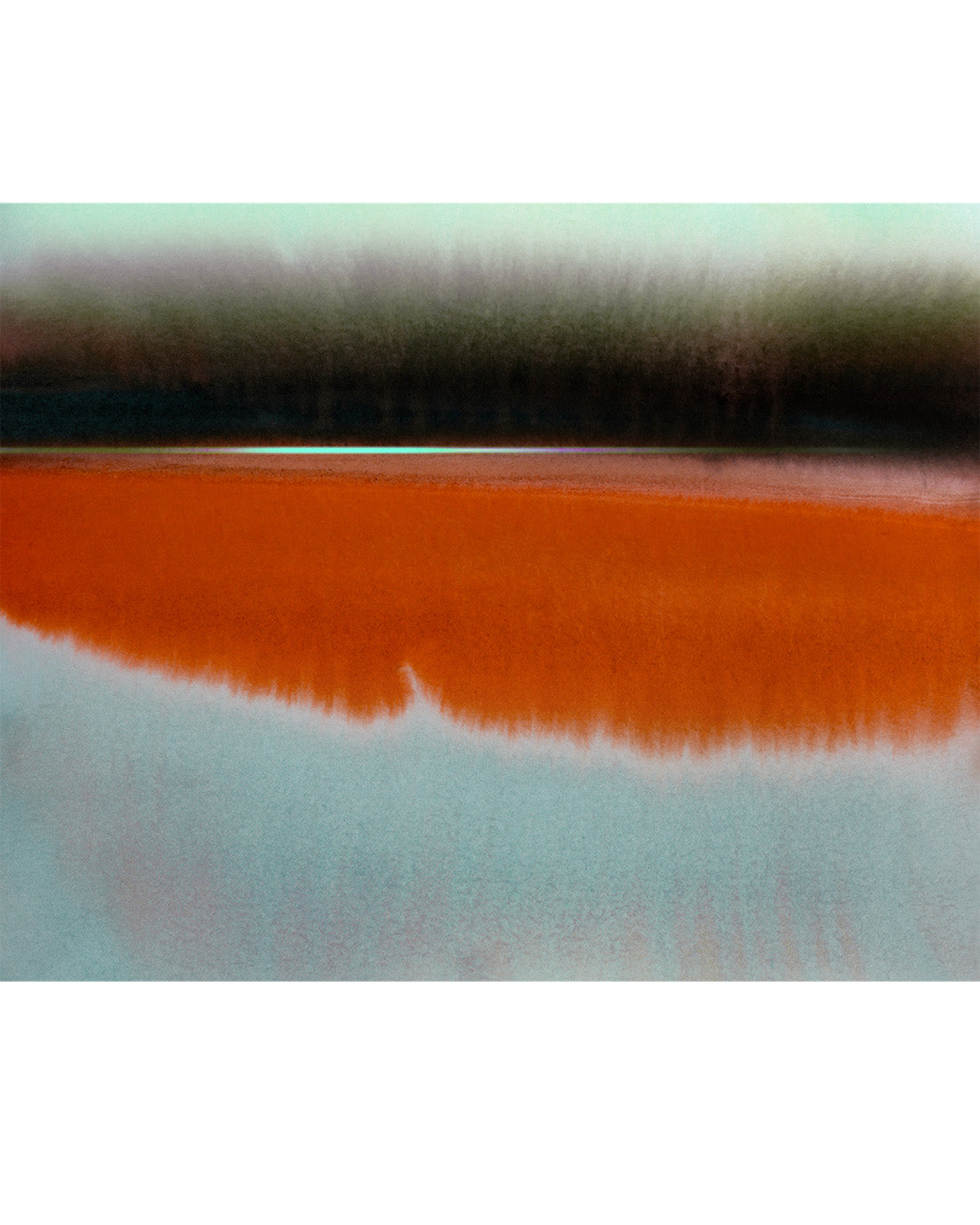 Abstract Art Print Mint